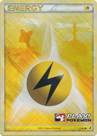 Lightning Energy (91/95) (Play Pokemon Promo) [HeartGold & SoulSilver: Call of Legends]