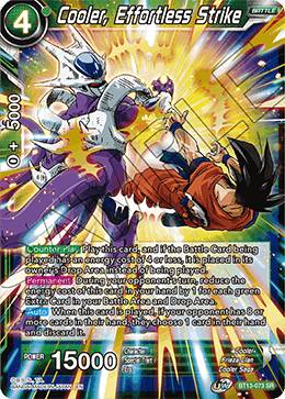 Cooler, Effortless Strike (BT13-073) [Supreme Rivalry]