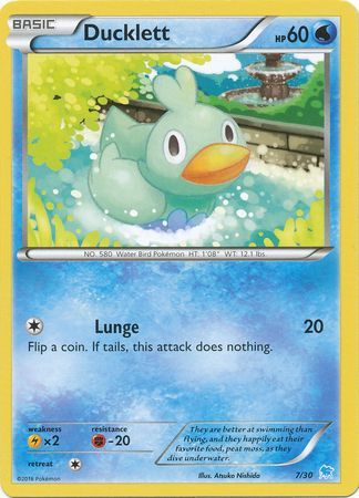Ducklett (7/30) [XY: Trainer Kit - Pikachu Libre & Suicune]