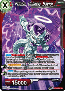 Frieza, Unlikely Savior (BT14-003) [Cross Spirits]