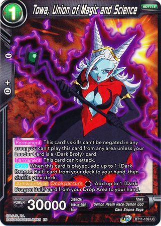 Towa, Union of Magic and Science (BT11-139) [Vermilion Bloodline]