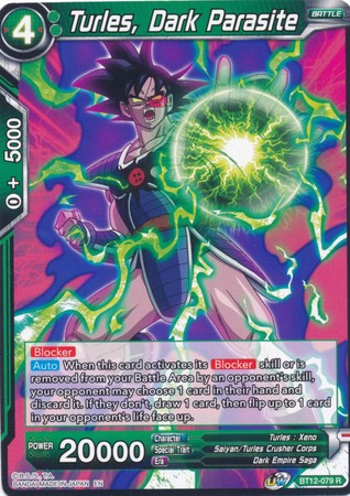 Turles, Dark Parasite (BT12-079) [Vicious Rejuvenation]