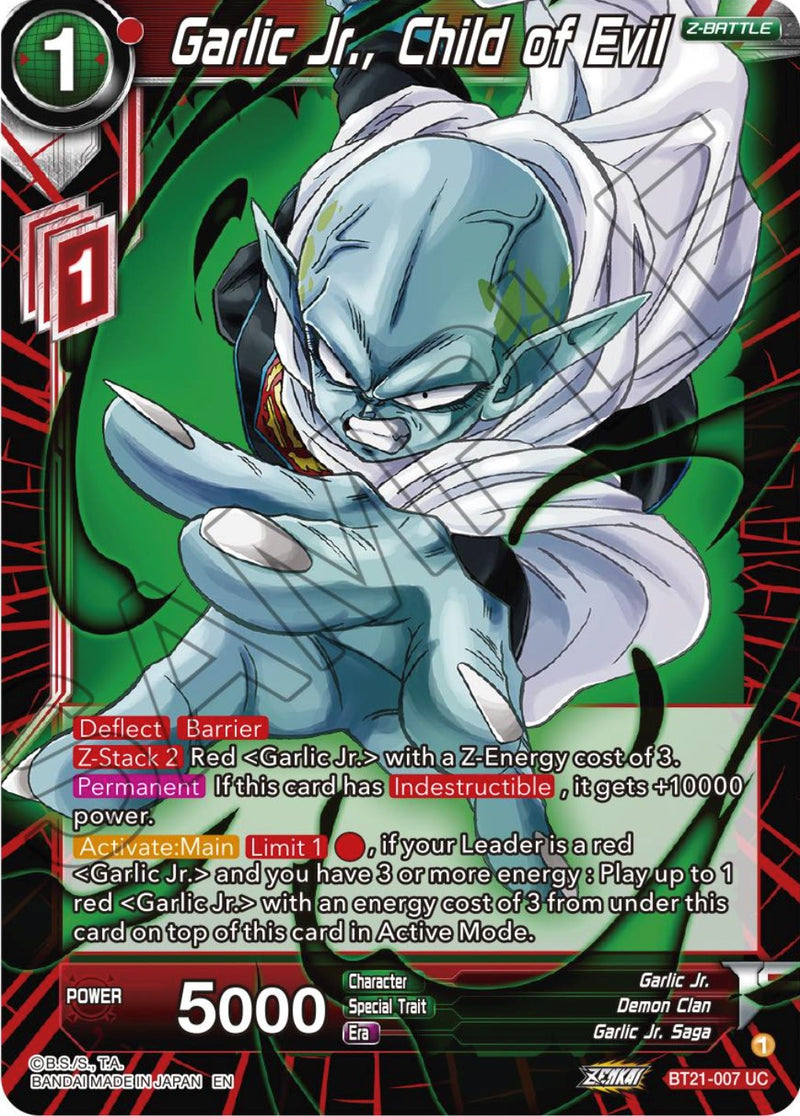 Garlic Jr., Child of Evil (BT21-007) [Wild Resurgence]