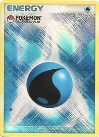Water Energy (2009 Unnumbered POP Promo) [League & Championship Cards]