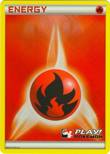 Fire Energy (2011 Play Pokemon Promo) [League & Championship Cards]
