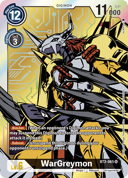 WarGreymon [BT2-065] (Alternate Art) [Release Special Booster Ver.1.0]