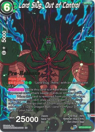 Lord Slug, Out of Control (BT12-076) [Vicious Rejuvenation Prerelease Promos]