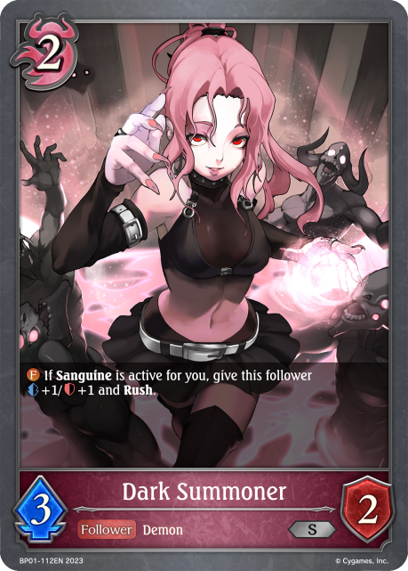 Dark Summoner (BP01-112EN) [Advent of Genesis]