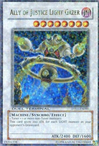 Ally of Justice Light Gazer [DT01-EN090] Ultra Rare