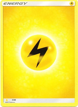 Lightning Energy (7/30) [Sun & Moon: Trainer Kit - Lycanroc & Alolan Raichu]