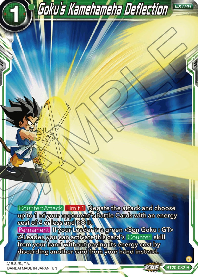 Goku's Kamehameha Deflection (BT20-082) [Power Absorbed]