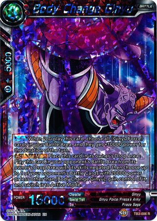 Body Change Ginyu (TB3-006) [Clash of Fates]