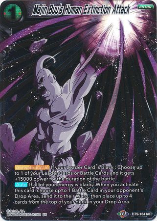 Majin Buu's Human Extinction Attack (BT9-134) [Universal Onslaught]