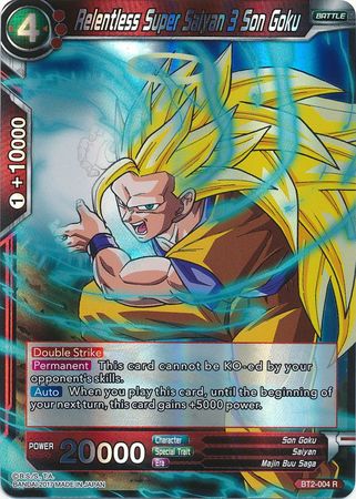 Relentless Super Saiyan 3 Son Goku (BT2-004) [Union Force]