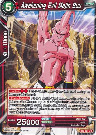 Awakening Evil Majin Buu (BT2-027) [Union Force]