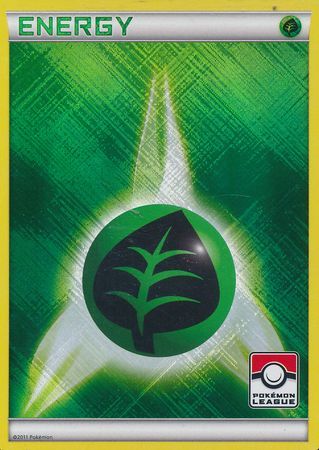 Grass Energy (2011 Pokemon League Promo) [League & Championship Cards]