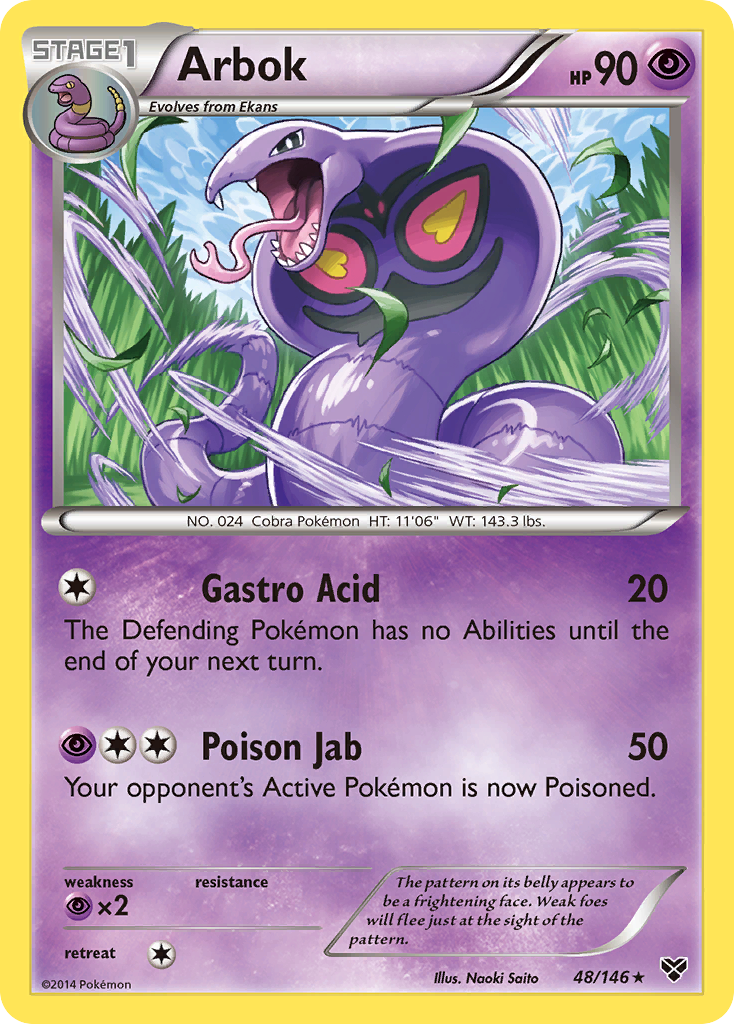 Arbok (48/146) [XY: Base Set]