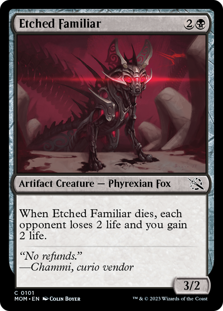 Etched Familiar [March of the Machine]