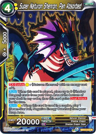 Super Naturon Shenron, Pan Absorbed (BT11-113) [Vermilion Bloodline]