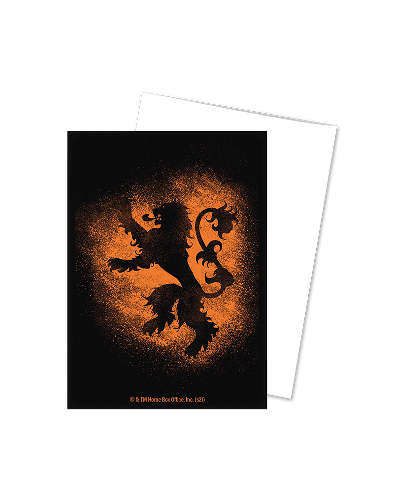 Dragon Shield - Game of Thrones House Lannister brushed art sleeves
